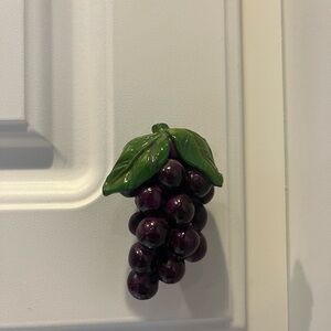 Vibrant Purple and Green Grape Kitchen door handles